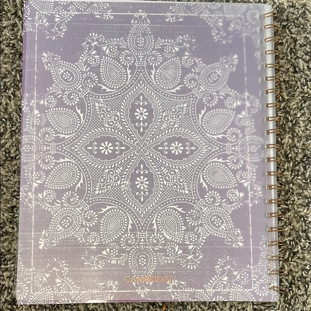 Cambridge Purple Home Office Calander Planner